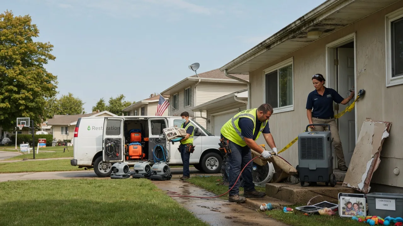 Water Damage Restoration in Quenemo, KS near me